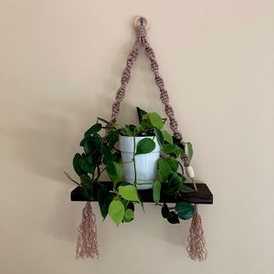 Macramé Hanging Shelf